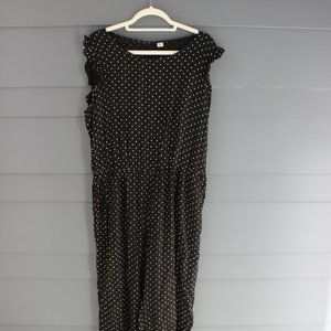 Black and White Polka Dot Old Navy Jumpsuit
